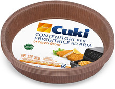 Contenitori per Friggitrice Ad Aria in Cartoncino Antiaderente, Anti-Grasso E Im