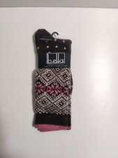 b.ella - Woman's socks - multi color - Cashmere blend - Made in USA **N10**