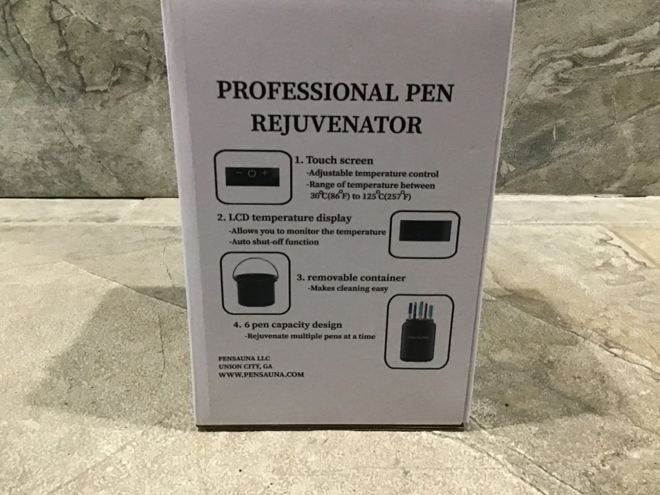 ¡¡La Pensauna original!! Pluma rejuvenecedora - Calentador de pluma - Calentador de pluma - BLANCO Foto 4 de 4