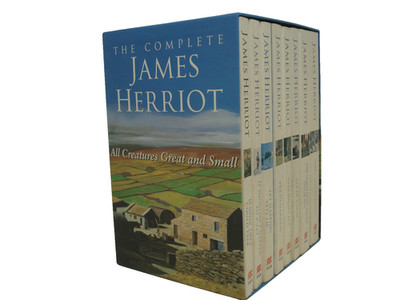 The Complete James Herriot Box Set 1-8 Collection 8 Books Set Every Living Thing