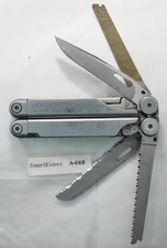 Leatherman Wave Original w leather sheath. Used, very good #A668