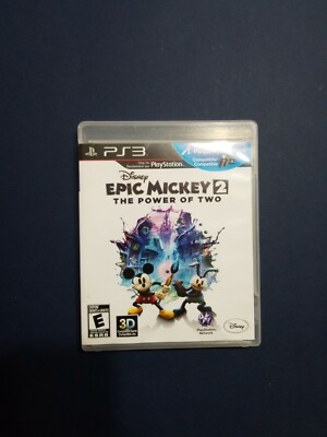 EPIC Mickey 2 The Power of Two -- Sony PlayStation 3 PS3 -- CONDITION B+