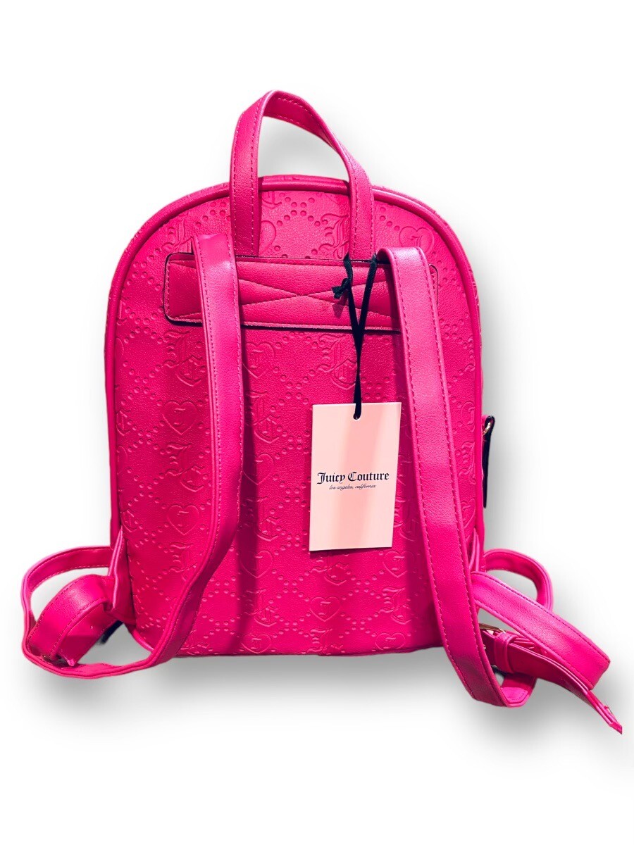 Juicy Couture Free Love Pink Semi Charmed Backpack TikTok Hard To Find NWT Juicy Couture Free Love Pink Semi Charmed Backpack TikTok Hard To Find NWT