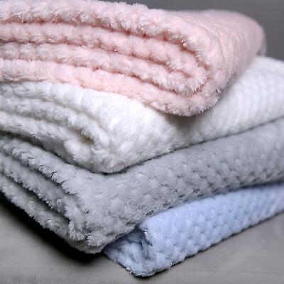 Buy Soft Baby Fleece Blanket Honeycomb Waffle Newborn Gift 60x90cm For Cot Pram