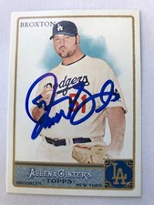 2011 Topps Allen & Ginter Dodgers Jonathan Broxton Autographed Card #106
