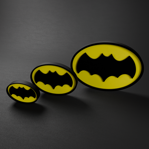 Batman (1966) - Comics 3D Printed Logo Display Sign - Imagen 3 de 3