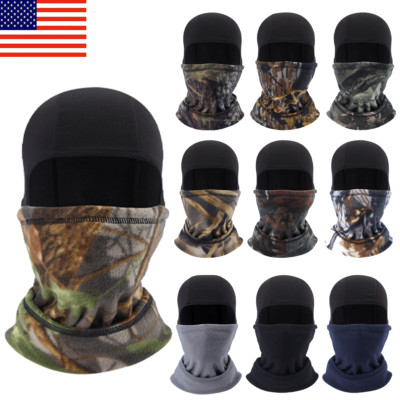 Winter Balaclava Ski Masks Windproof Fleece Neck Warmer for Cold Weather Hunting