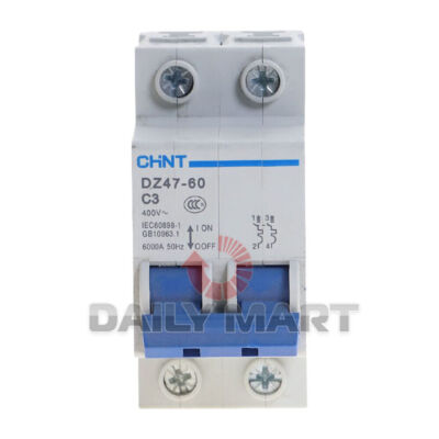 New In Box CHNT DZ47-60 Circuit Breaker 2P C40A #W6