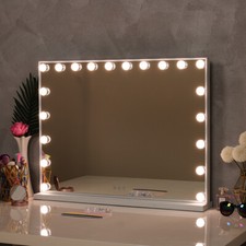 Extra Large Hollywood Makeup Vanity Mirror with 20 LED Lighted Dimmable Mirrors