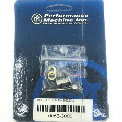 PERFORMANCE MACHINE BRAKE LEVER RETRO FIT KIT PM HGMC'S 0062-3000 HARLEY CHOPPER