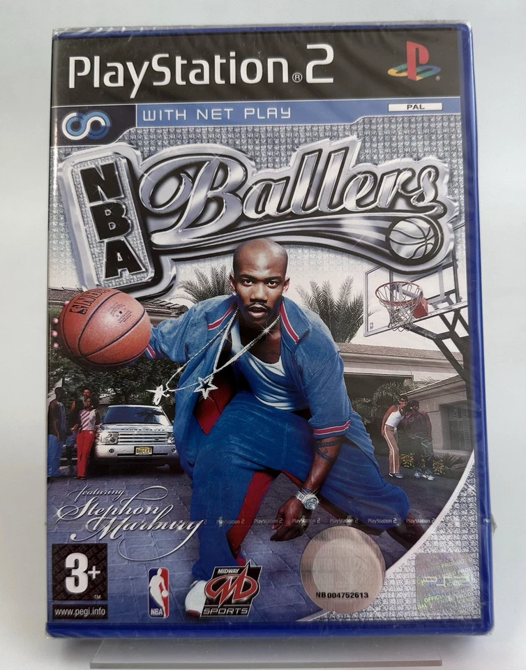 NBA Ballers Ps2 PlayStation 2 Video Game Good UK Release