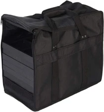 Jewelry Travel Display Case Carrying Showcase Salesman  8 Trays 8 Insert Pads