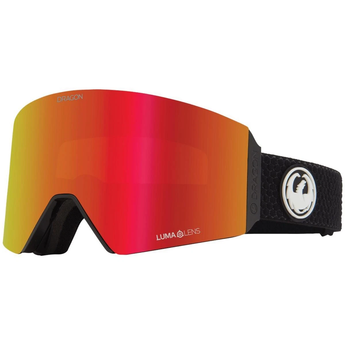 Dragon RVX OTG Goggles Split Lumalens Red Ion