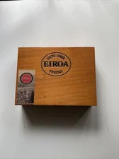 Eiroa Classic 60 x 6 Empty Wood Cigar Box 9.75" x 7" x 2.5" , Craft Art Jewelry