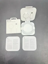 Genuine Apple Watch Cable Magnetic Fast Charger to USB-C Woven Braided 1M Cable