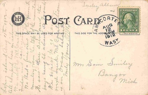 Steamer SS Indianapolis 1912 postcard - Picture 2 of 2