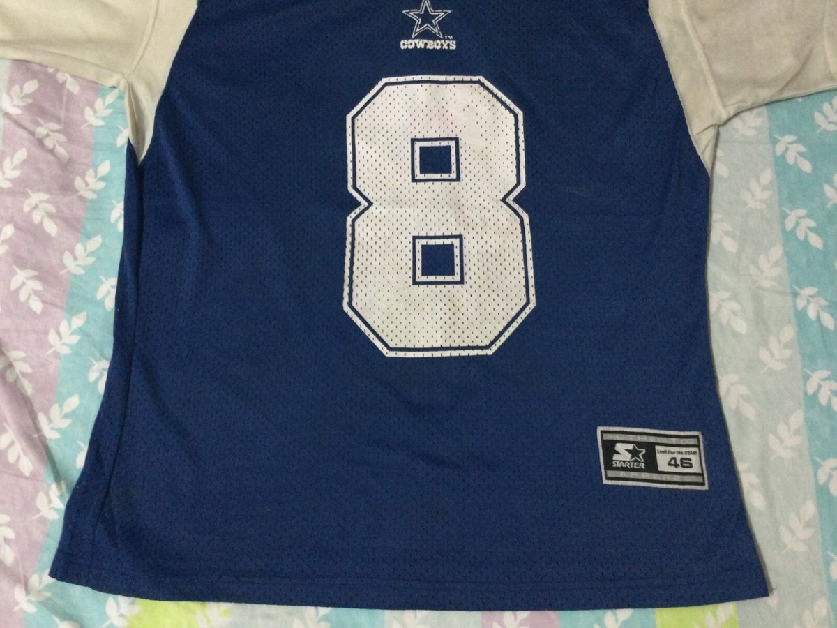NFL アメフト AIKMAN 8 ホワイト シャツ NFL アメフト AIKMAN 8 ホワイト シャツ