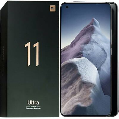 BNIB Xiaomi Mi 11 Ultra Dual-SIM 256GB + 12GB Black Factory  