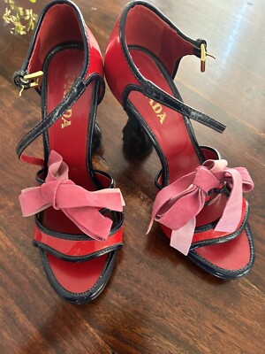 Prada Fairy Mary Jane Heels - Spring 2008, Sculpted, Size 36 | eBay