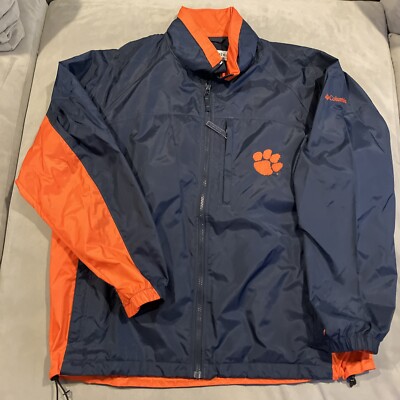 Awesome Columbia Clemson University Embroidered Sideline