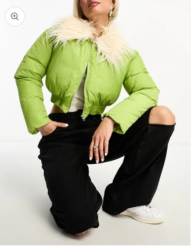 Veste Aviateur Madden Girl Taille M Verte - État Excellent