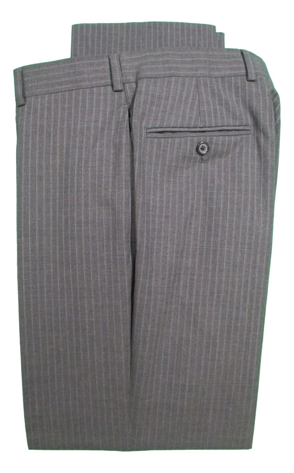 Brooks Brothers Fitzgerald Brookscool Mens Grey Stripe 2 Btn Wool Suit 39R image 6