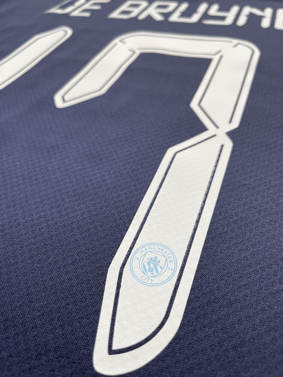 Maillot Manchester City 3ème équipement 2020/21 De Bruyne #17 Taille 2XL - Occasion Excellent état
