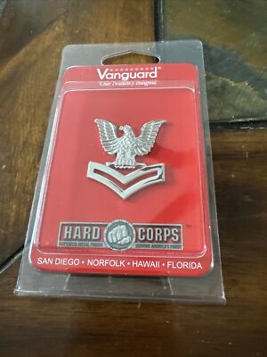 Vanguard Navy Utility Cap Device E-5 Silver - Military | eBay