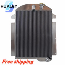 3 Row Aluminum Radiator For 1939 1940 Chevy Truck Pickup Chevy 6cyl 18w