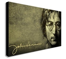John Lennon - Beatles - Canvas Wall Art Framed Print  - Various sizes
