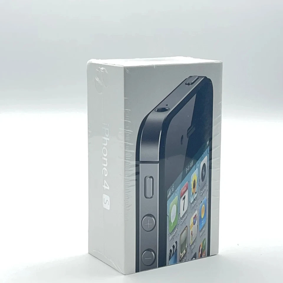 Apple iPhone 4S 16GB schwarz MD239ZP/A OVP NEU - Bild 1 von 4