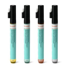 ImpressArt Antique Metal Stamp Enamel Markers 4 Pack, DIY Jewelry Paint Supplies