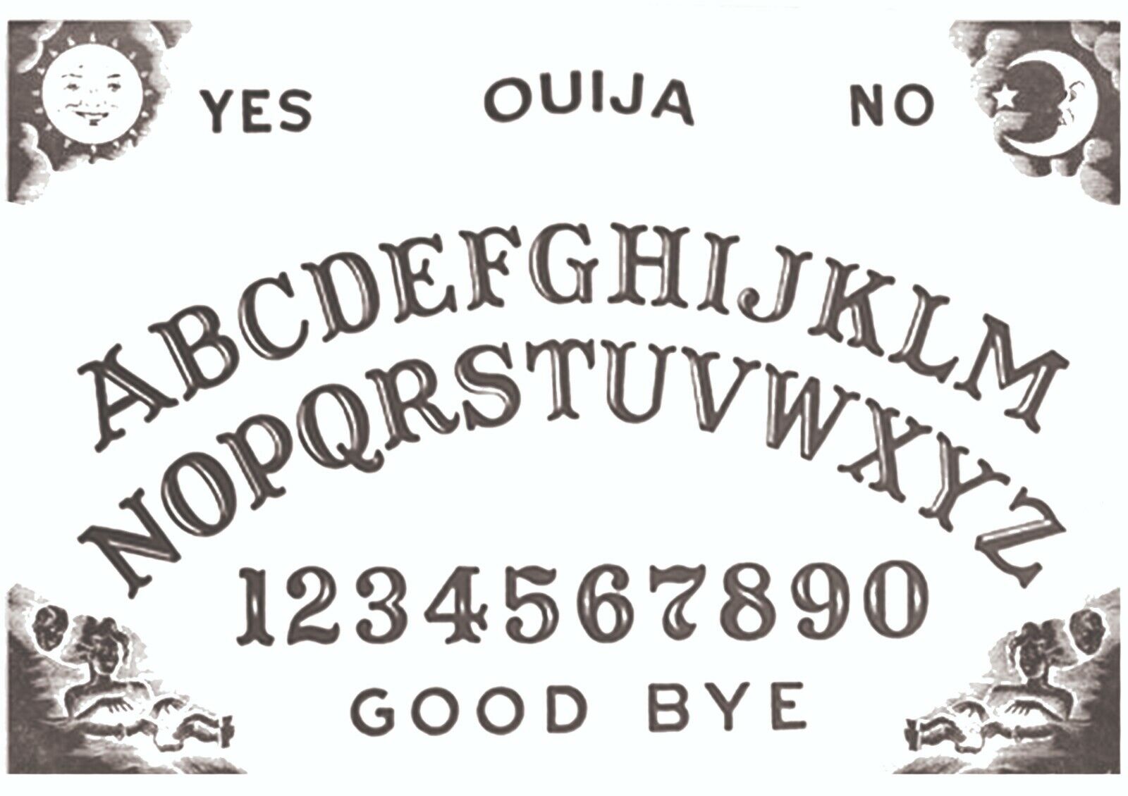 Ouija Board Temporary Tattoos Set – TattooIcon