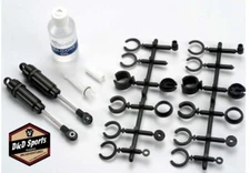 Traxxas 2660 Hard-Anodized, Big Bore Shocks with TiN shafts, Long (pair)