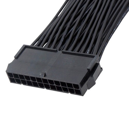 ATX 24pin to 2 20+4pin Power Supply Extension Cable PSU Port Splitter Wire 32cm - Picture 5 of 6