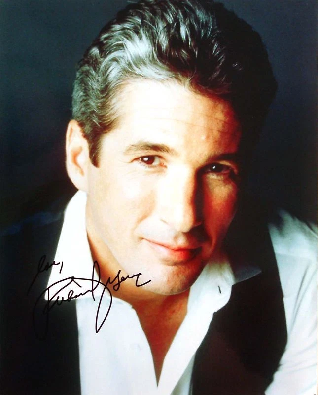 Richard Gere Autogramm Pretty Woman Die Braut, die sich nicht traut Autograph