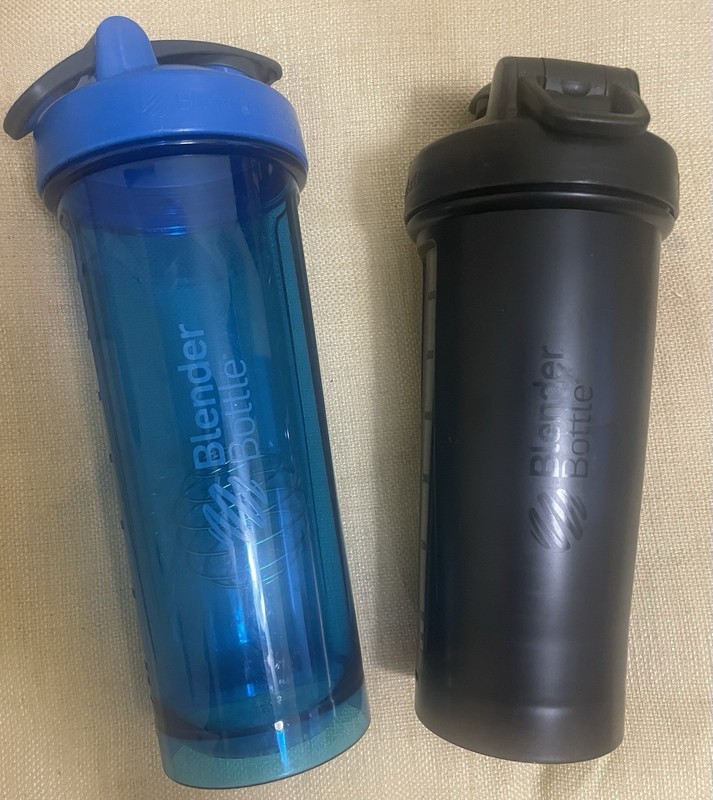 Set Of 2 Blender Bottle - Pro 32 oz & Classic 28 oz Leakproof Protein Mixer NEW