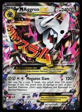 M Aggron EX 94/160 Holo XY Primal Clash Pokémon Card