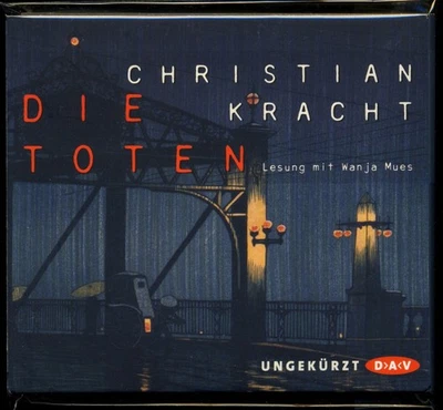 Christian KRACHT★DIE TOTEN★Lesung★DAV-Hörbuch★4-CD★Wanja MUES liest★NEUWERTIG★ - Bild 1 von 4