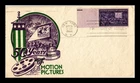 DR JIM STAMPS US COVER MOTION PICTURES FDC SCOTT 926 STAEHLE CACHET CRAFT