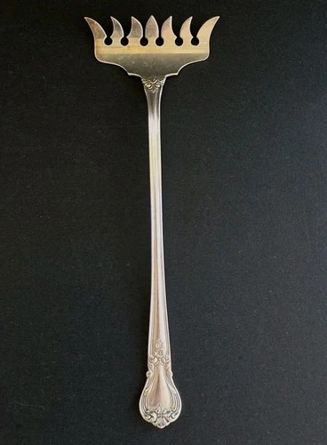 Antique Gorham STERLING Silver Sardine / Olive Serving Fork – 28.1 g - 6.7"
