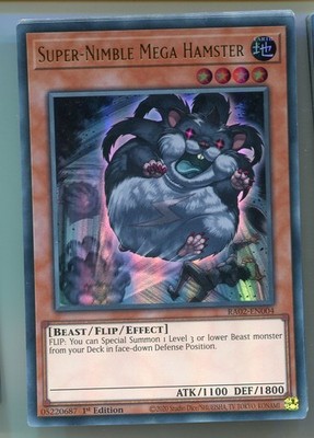 Yu-Gi-Oh! Super Nimble Mega Hamster Ultra Rare englisch RA02-EN004