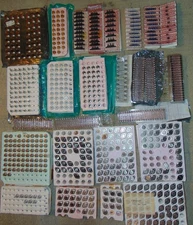 MASSIVE LOT Transistor Germanium PNP NPN OVER 800 PIECES RECTIFIER DIODE NOS NEW