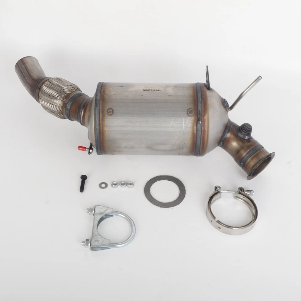 Diesel Particulate Filter DPF + Fitting Kit fits BMW 118D 2.0D 06-09 Euro 5 - Image 2 of 4