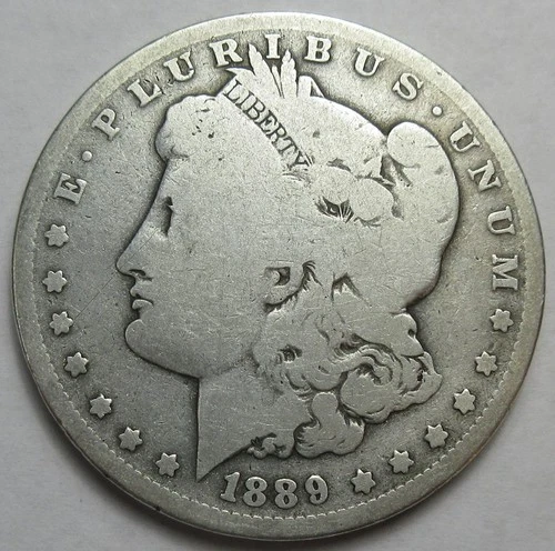 1889-O Silver Morgan Dollar -VG- (#1219e)