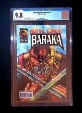 Mortal Kombat: Baraka #1, CGC 9.8, Malibu, 1995 Scott Christian Sava cover