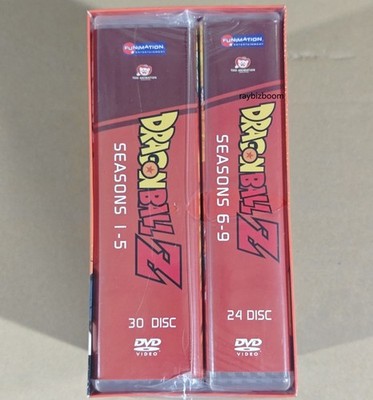 Dragonball Z Dragon Ball Z Complete Series Season 1-9 54-Discs DVD