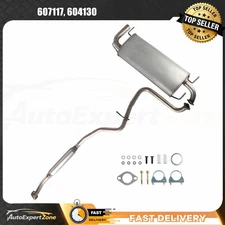 Resonator Muffler Exhaust System Kit Fits: 2008-2011 Impreza Wagon