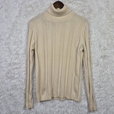 Cashmere Michael Kors Womens Ribbed Turtlenec...