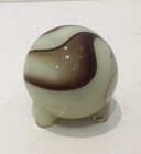 Vintage  Uranium Houze Slag Glass Cigarette/Cigar Lighter Shell, UV Positive — photo 4